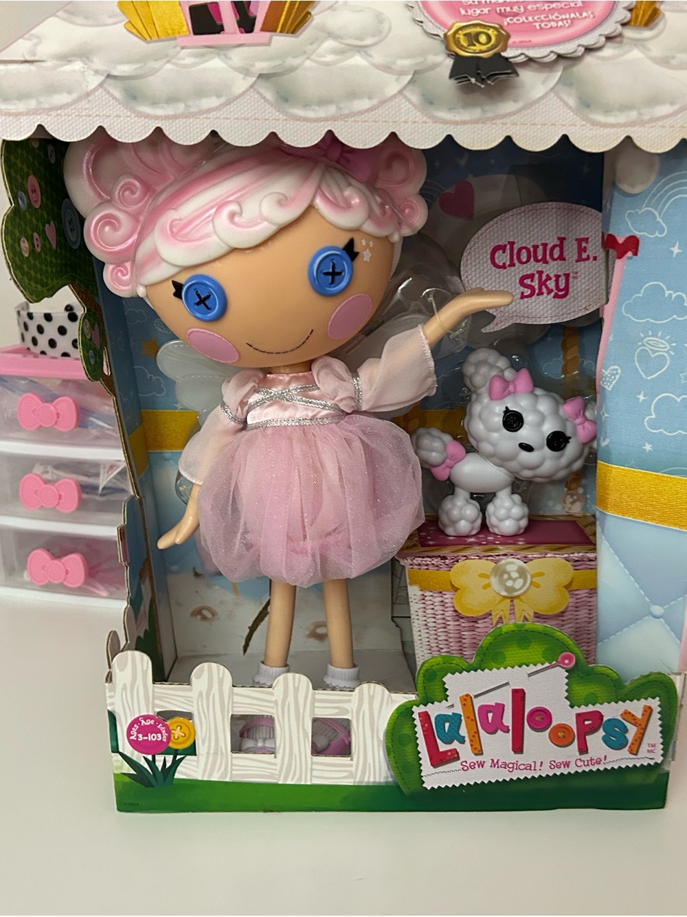 Cloud E. Sky Lalaloopsy Doll with Pet - Brand New In Box